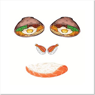 Ramen eyes Posters and Art